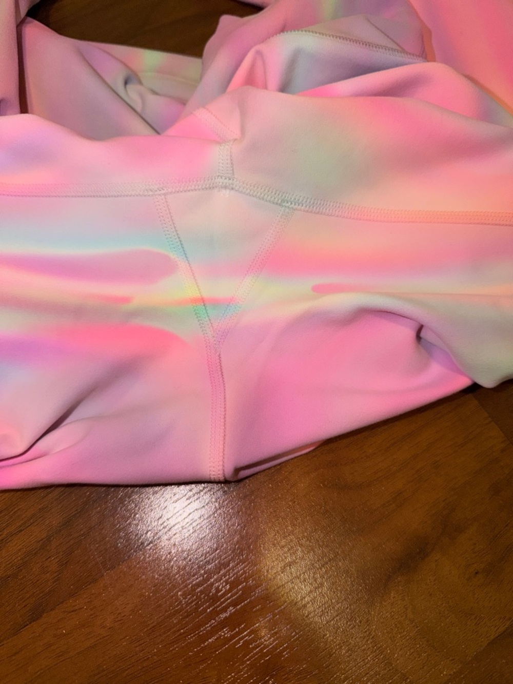 Lululemon Wunder Train High-Rise Tight 25" Psychedelic Wash Multi-Sz. 6 - Picture 6 of 9